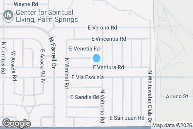 Map image of the property - 2872 E Ventura Rd
