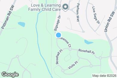 Map image of the property - 4025 Trimrose Ct