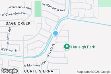 Map image of the property - 3314 N 126th Dr