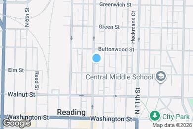 Map image of the property - 319 N 9th St