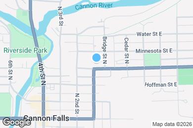 Map image of the property - Bridge Run Townhomes