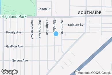 Map image of the property - 617 Nicholas St