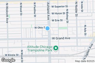 Map image of the property - 530 N Ashland Ave