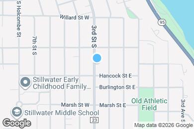 Map image of the property - 1003 3rd St S