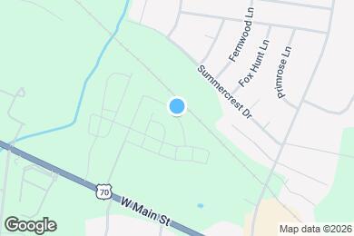 Map image of the property - 1725 Tahoma Dr