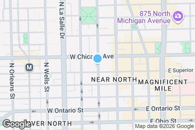 Map image of the property - 756 N Dearborn St
