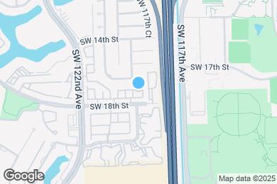 Map image of the property - 11781 SW 18th St