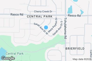 Map image of the property - 1800 Sarah Ann Dr W
