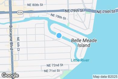 Map image of the property - 7601 NE 9th Ave