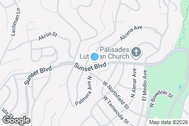 Map image of the property - 16169 Sunset Blvd