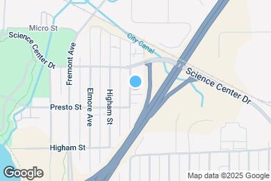 Map image of the property - 1450 Jefferson Ave