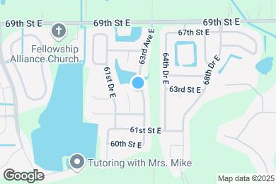 Map image of the property - 6205 63rd Ave E