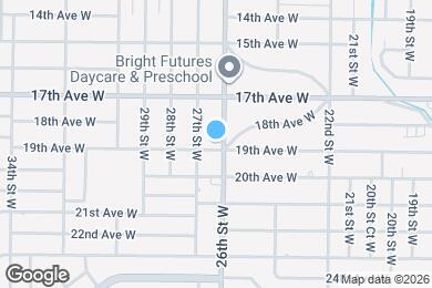Map image of the property - 1814 26th St W