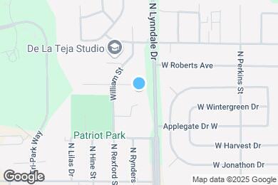 Map image of the property - 2551 W Settlers Ct