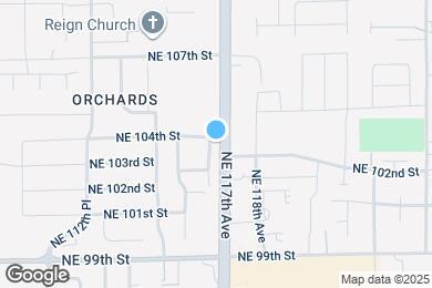Map image of the property - 10321 NE 116th Pl