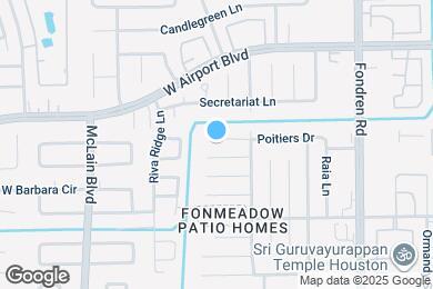 Map image of the property - 7831 Poitiers Dr