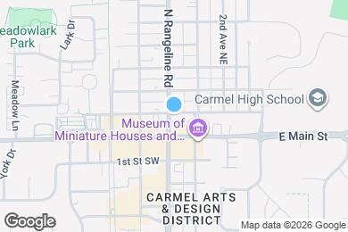Map image of the property - The Apartments at 1st on Main