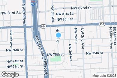 Map image of the property - 445 NW 77th St