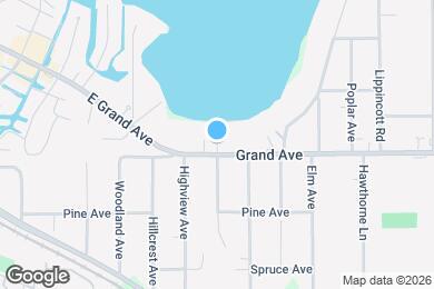 Map image of the property - 176 Grand Ave