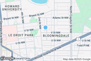 Map image of the property - 2108 Flagler Pl NW
