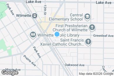 Map image of the property - 1119 Greenleaf Ave