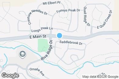 Map image of the property - 21737 Saddlebrook Dr