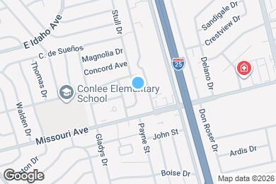 Map image of the property - 1617 Stull Dr
