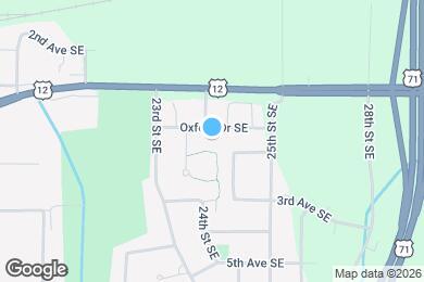 Map image of the property - 2407 Oxford Dr SE