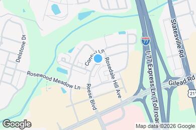 Map image of the property - Room in Townhome on Reese Blvd W