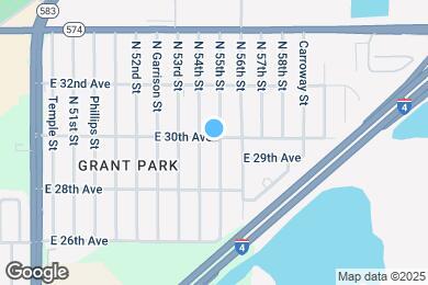 Map image of the property - 3626 N 55th St