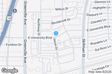 Map image of the property - 5907 E University Blvd