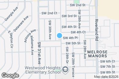Map image of the property - 2901 SW 5th St
