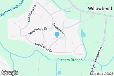Map image of the property - 320 Stone Meadow Dr