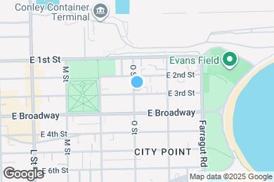 Map image of the property - 764 E 3rd St