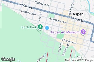 Map image of the property - 119 E Cooper Ave