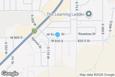 Map image of the property - 88 W 820 S