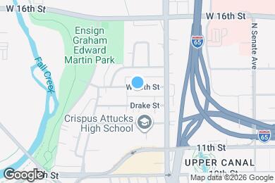 Map image of the property - 549 W 13th St