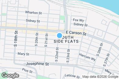 Map image of the property - 2201 Sarah St