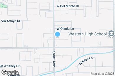 Map image of the property - 3438 W. Ariel Pl.