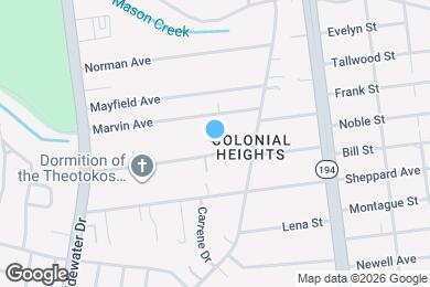 Map image of the property - 824 Lesner Ave