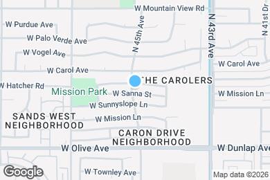 Map image of the property - 4452 W Sanna St