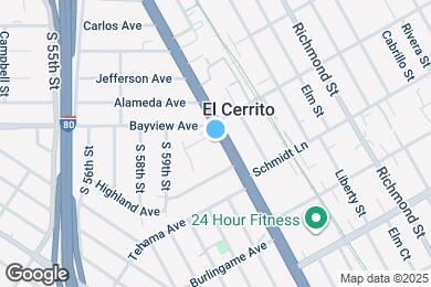 Map image of the property - 10879 San Pablo Ave