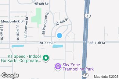 Map image of the property - 925 SE 10th Ln