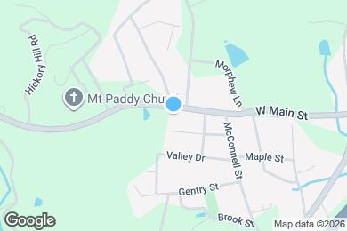 Map image of the property - 609 West Main St