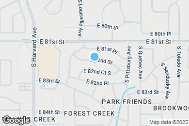 Map image of the property - 3744 E 82nd St
