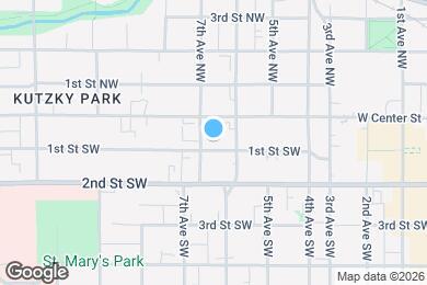 Map image of the property - Andrew Apartments
