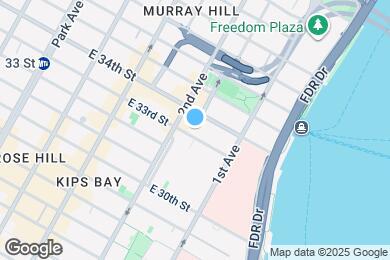 Map image of the property - 300 E 33rd St