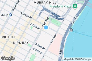 Map image of the property - 303 E 33rd St