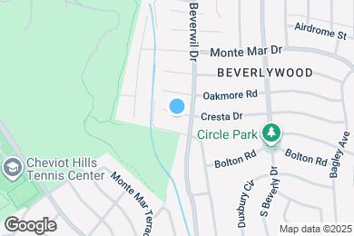 Map image of the property - 9712 Cresta Dr
