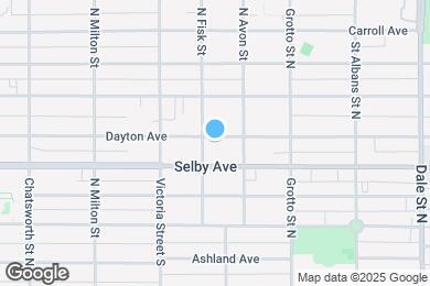 Map image of the property - 808 Dayton Ave